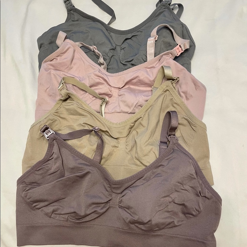 Nursing bras 4 pieces